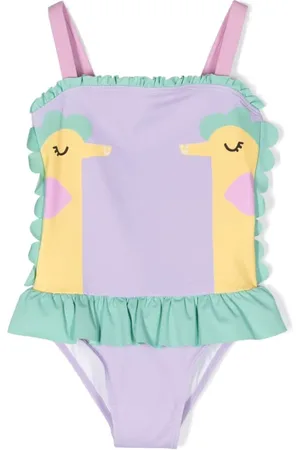 Stella McCartney Bañador con estampado gráfico
