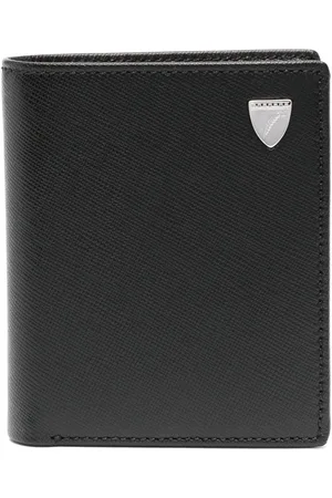 ASPINAL OF LONDON Billetera con placa del logo
