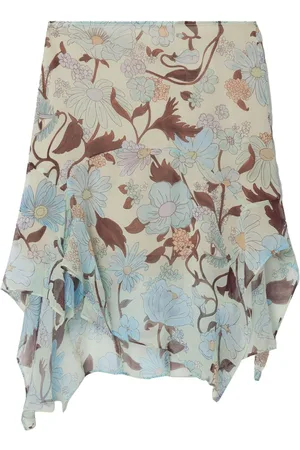 Stella McCartney Falda con estampado Lady Garden
