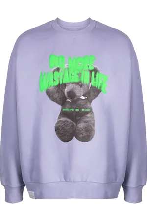 Izzue Sudadera con oso estampado
