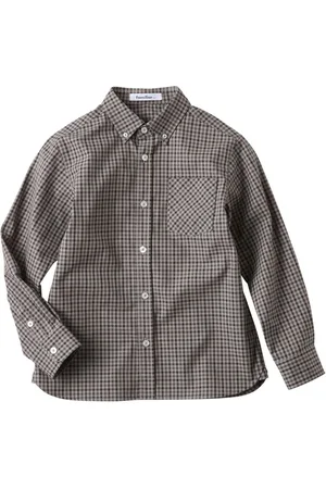 Familiar Camisa con motivo a cuadros