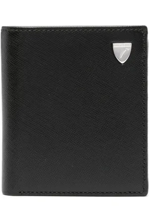 ASPINAL OF LONDON Billetera con placa del logo