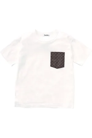 Familiar Camiseta a cuadros gingham