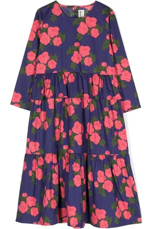 Mini Rodini Vestido con estampado floral