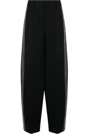 The Attico Pantalones anchos Jagger de talle alto