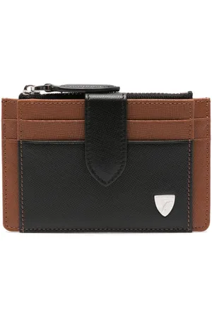 ASPINAL OF LONDON Tarjetero con placa del logo