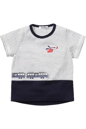Familiar Camiseta a rayas