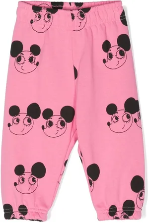 Mini Rodini Pantalones de chándal con estampado gráfico