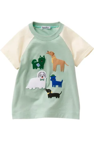 Familiar Camiseta con detalle de parche