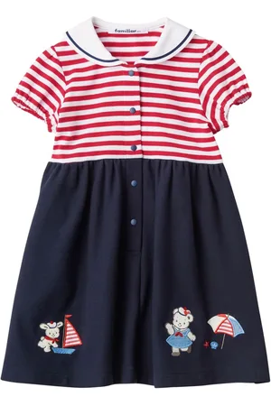 Familiar Vestido a rayas