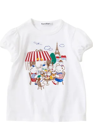 Familiar Camiseta con estampado gráfico