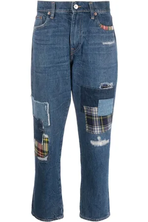 Ralph Lauren Vaqueros boyfriend con diseño patchwork