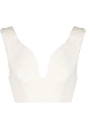 Jil Sander Top sin mangas con espalda abierta