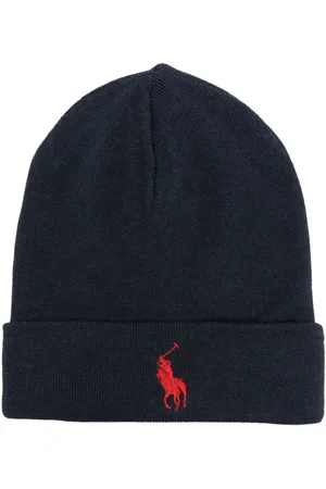 Ralph Lauren Gorro con bordado Polo Pony