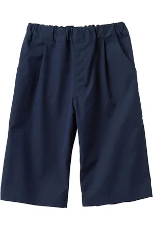 Familiar Pantalones capri con aplique del logo