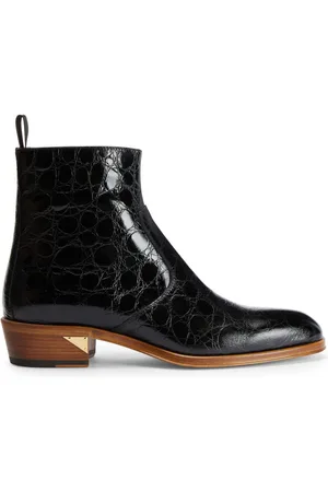 Giuseppe Zanotti Botas Fabyen con efecto de cocodrilo