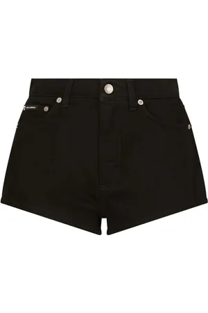 Dolce & Gabbana Pantalones vaqueros cortos con parche del logo