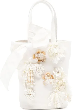 BIYAN Bolso shopper con detalle floral