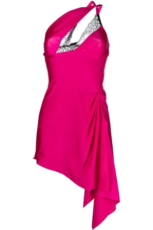 COPERNI Vestido corto asimétrico