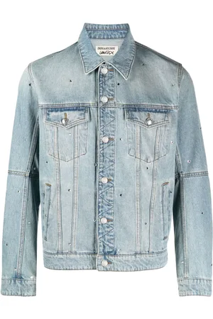 Zadig & Voltaire Chaqueta vaquera con cuello italiano