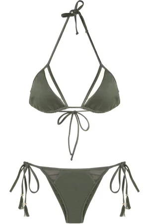Brigitte Bikini con aberturas y copa triangular