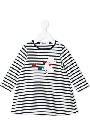 Familiar Vestido a rayas