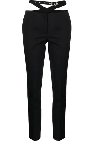 The Attico Pantalones con cintura lazada