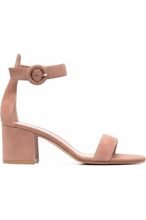 Gianvito Rossi Sandalias de ante con tira con tacón de 60 mm