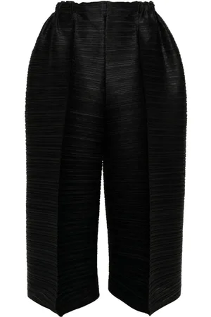 PLEATS PLEASE ISSEY MIYAKE Pantalones Thicker Bounce capri