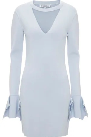J.W.Anderson Vestido corto con detalle de volantes