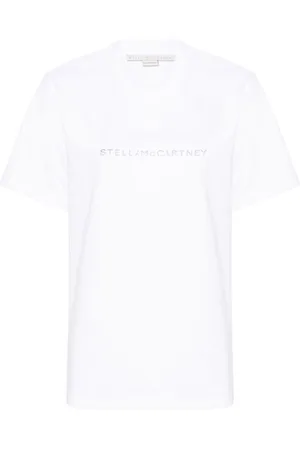 Stella McCartney Camiseta con logo estampado