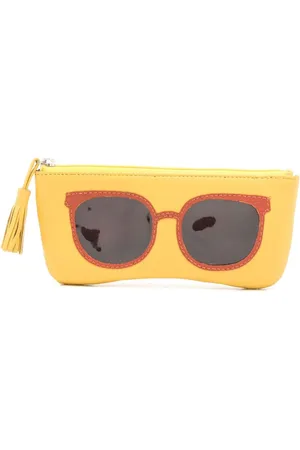 Sarah Chofakian Funda con gafas de sol estampadas
