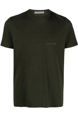 corneliani Camiseta con logo bordado