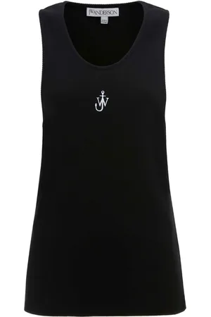 J.W.Anderson Top con logo bordado