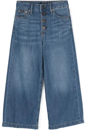 Ralph Lauren Vaqueros anchos con logo bordado