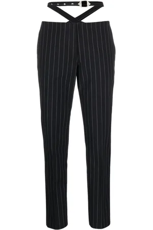 The Attico Pantalones a rayas diplomáticas