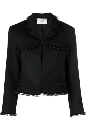COPERNI Chaqueta de vestir corta con detalle de espiral