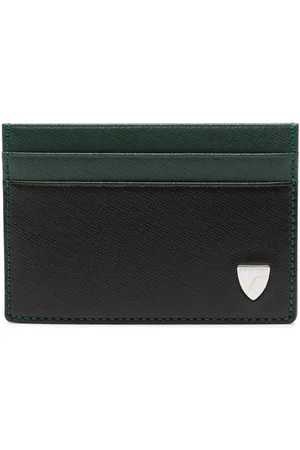 ASPINAL OF LONDON Tarjetero con placa del logo