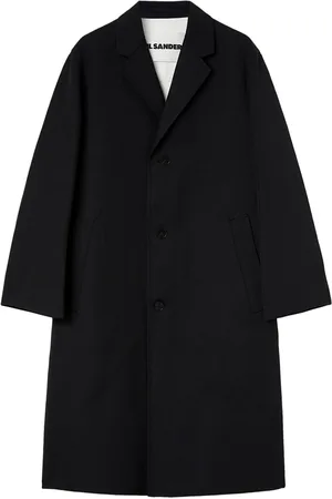 Jil Sander Abrigo con solapas de muesca