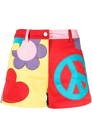 Moschino Pantalones cortos de chándal con diseño colour block