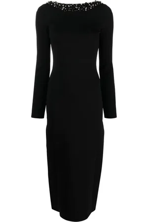Cult Gaia Vestido midi Eleanora con cristal