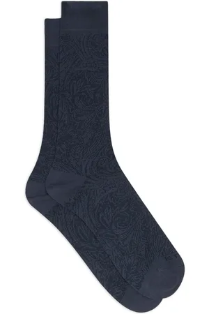 Etro Calcetines con motivo de cachemira