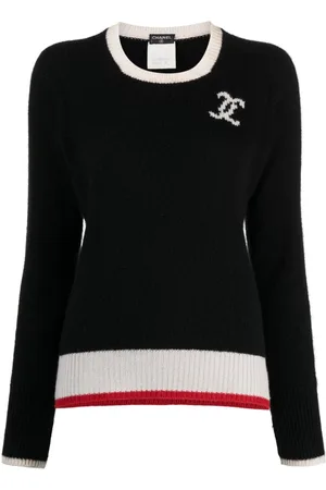 CHANEL Jersey con logo CC 1996