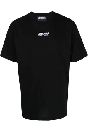 Moschino Camiseta con logo bordado