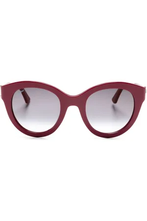 Cartier Gafas de sol con montura redonda