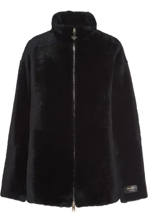 Prada Chaqueta con aplique del logo