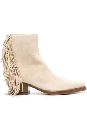 Buttero Botines de ante con flecos