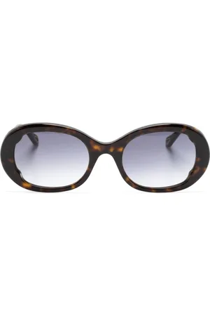Chloé Gafas Havana con montura oval