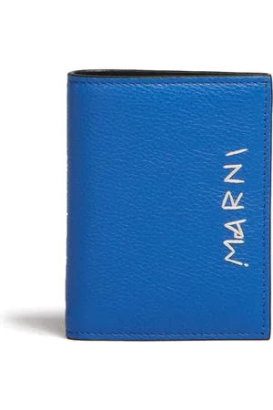 Marni Cartera plegable con logo bordado