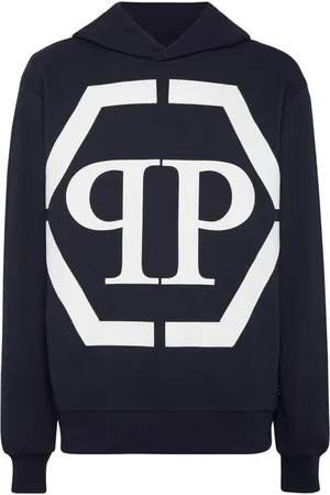 Philipp Plein Sudadera Hexagon con capucha